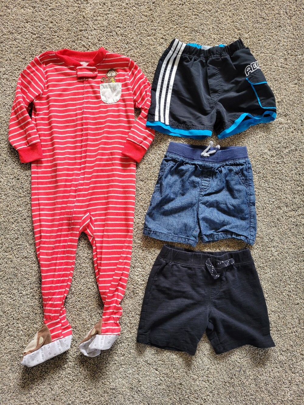 Boys size 24 months Pajamas and Shorts